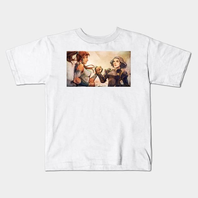 Avatar:The Legend of Korra Kids T-Shirt by ArashiC